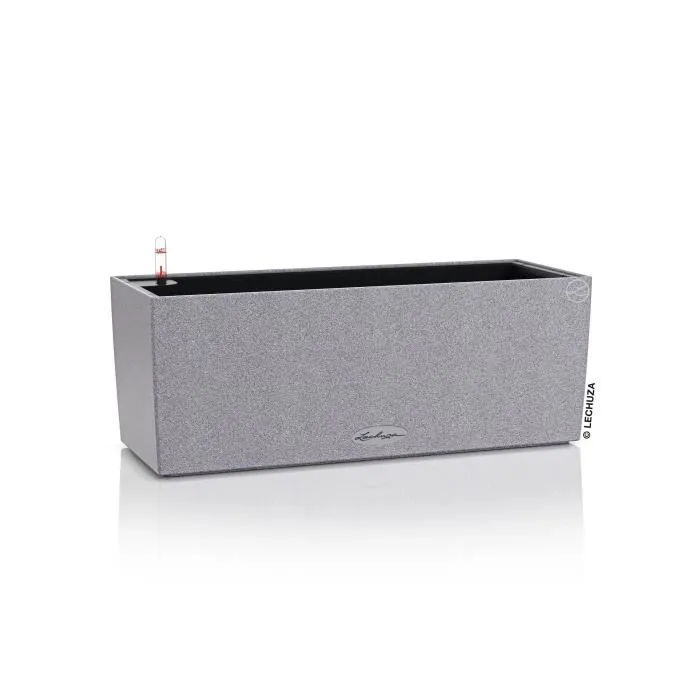 Lechuza LEC4008789156501 Jardiniere Balconera Piedra 50x19x19 cm Kit Completo Gris Piedra 8 L Lechuza LEC4008789156501 Jardiniere Balconera Piedra 50x19x19 cm Kit Completo Gris Piedra 8 L