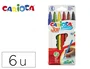 Carioca Rotulador Joy Caja 6 Colores Surtidos Punta Fina Lavables