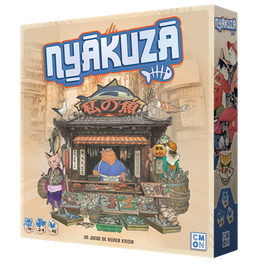 CMON Nyakuza - Juego de Mesa Estratégico de Reiner Knizia NYA001ES - Subastas y Control de Área para 2 a 4 Jugadores, 40 Min, Edad 10+