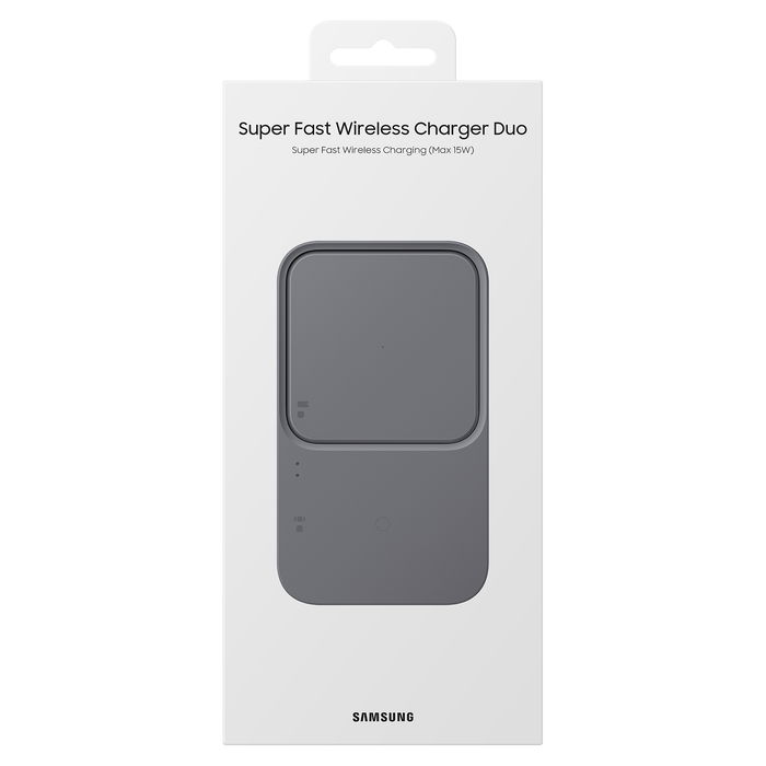 Samsung Cargador Inalámbrico Duo EP-P5400T Gris Samsung Cargador Inalámbrico Duo EP-P5400T Gris