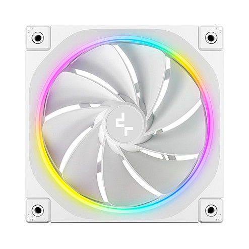 DeepCool FL12R WH 120mm Ventilador Blanco Triple Pack PWM FDB LED