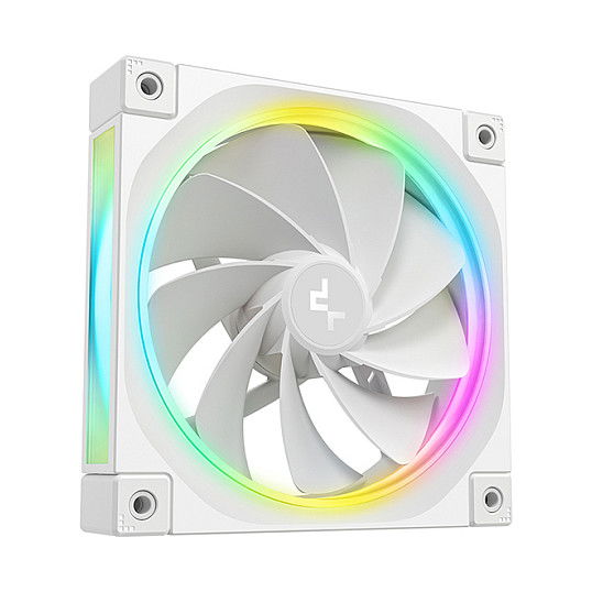 DeepCool FL12R WH 120mm Ventilador Blanco Triple Pack PWM FDB LED