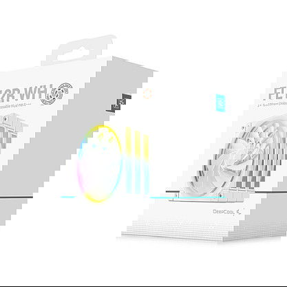 DeepCool FL12R WH 120mm Ventilador Blanco Triple Pack PWM FDB LED