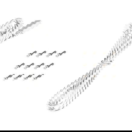 DeepCool FL12R WH 120mm Ventilador Blanco Triple Pack PWM FDB LED