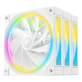 DeepCool FL12R White Triple-Pack de 120 mm
