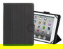 Rivacase 3137 Funda Folio Negra para Tablets de hasta 25.6 cm (10.1") - Compatible con iPad Air 2, Galaxy Tab S2, Sony Z4, Lenovo, Acer, Asus - Cierre Magnético, Resistente