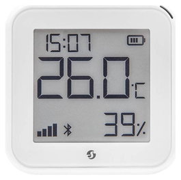 Shelly H&T Gen3 Sensor de temperatura y humedad WiFi Bluetooth Blanco