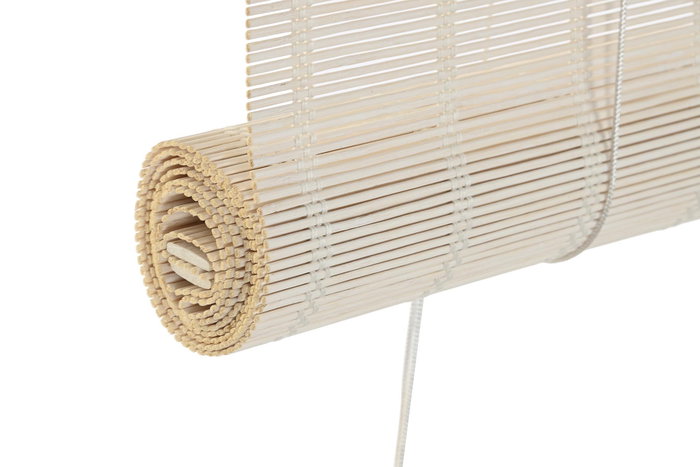 DKD Home Decor Estor Oriental Bambú Blanco 2 x 175 x 90 cm DKD Home Decor Estor Oriental Bambú Blanco 2 x 175 x 90 cm