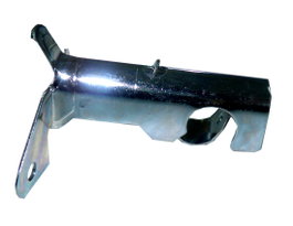 Soporte Barra 1=16 Frente Cromo con Tornillo 1600101