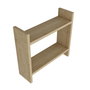 Hanah Home Denver Estantería de Cocina Color Zafiro Organizador Almacenamiento Cocina Tablero Melamina 34x10x30 cm