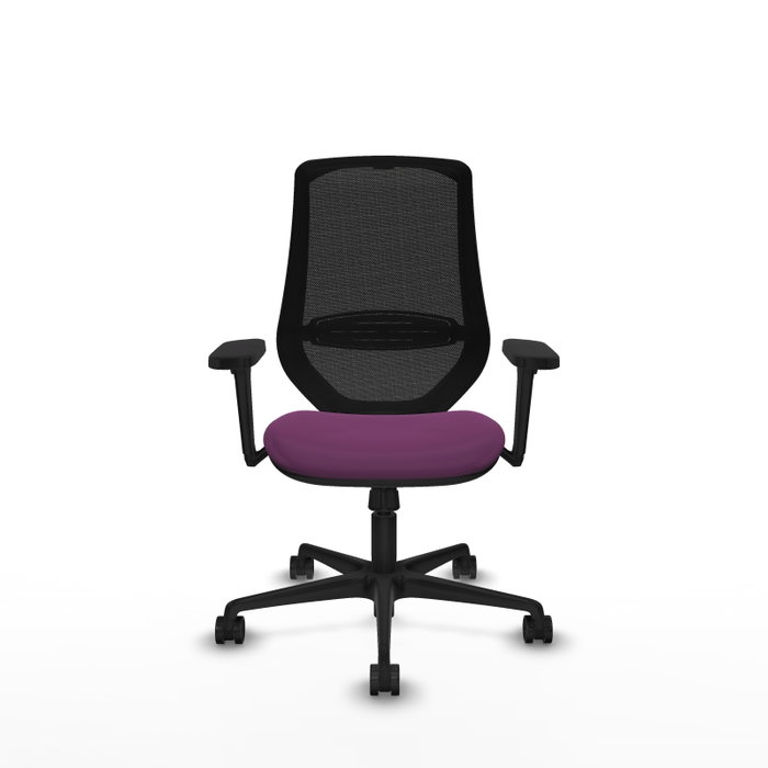 PIQUERAS Y CRESPO Silla de oficina Mardos con mecanismo Sincro, Morado y Negro PIQUERAS Y CRESPO Silla de oficina Mardos con mecanismo Sincro, Morado y Negro