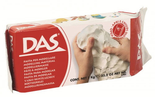 DAS Pasta para modelar blanca 1 kg