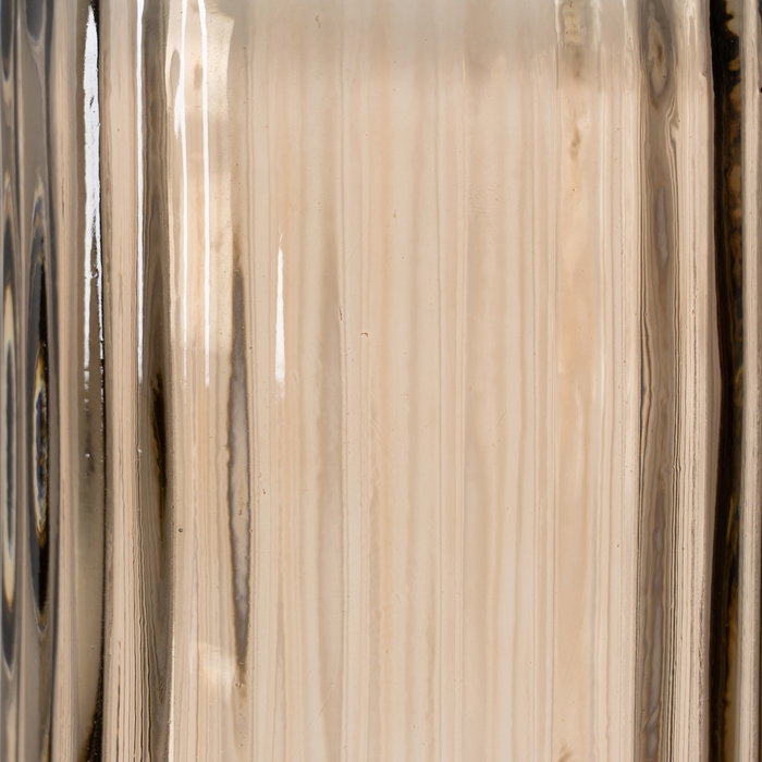 Florero Champán Vidrio Reciclado We Care 11 X 11 X 28 cm