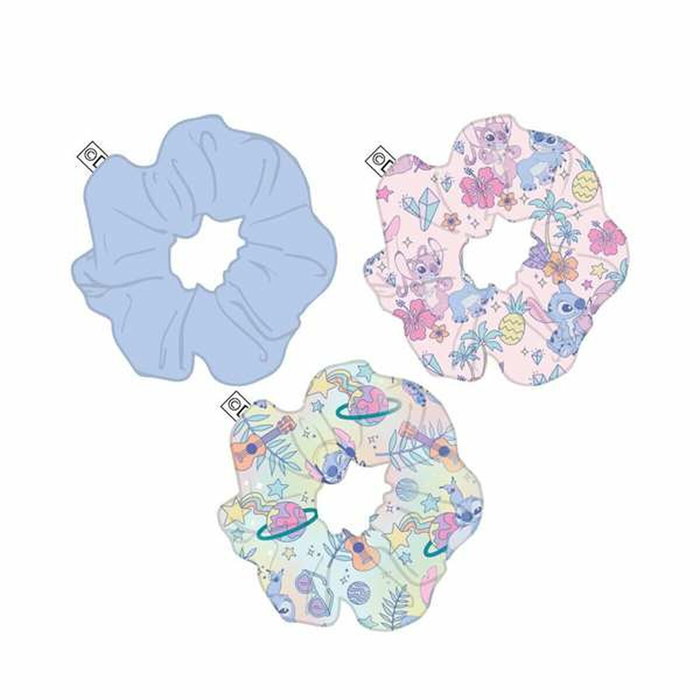 Cerdá Coleteros de Tela Stitch 3 Piezas Lilac Cerdá Coleteros de Tela Stitch 3 Piezas Lilac