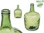 Giftdecor Botella Decorativa Vidrio Lisa 8L Verde 22x37.5x22cm (Set de 2)