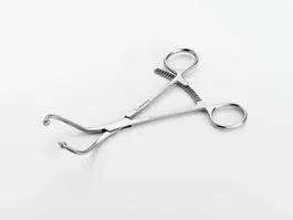 Vi 001215 Forceps Sujeción Placa 16 cm - Instrumental para mantener placa ósea en posición