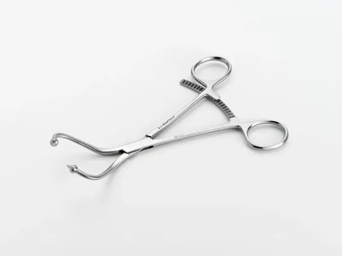 Vi 001215 Forceps Sujeción Placa 16 cm - Instrumental para mantener placa ósea en posición