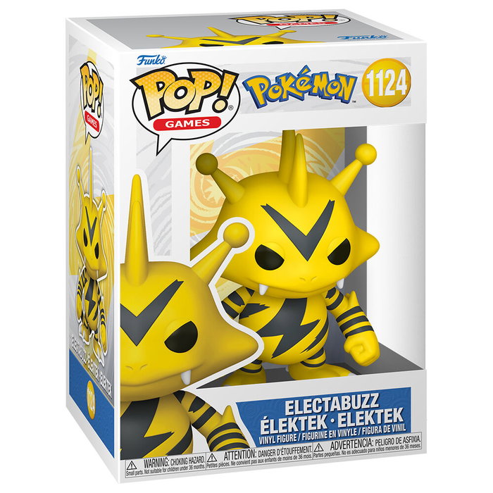 Funko Figura POP Pokemon Electabuzz Elektek con Caja Regalo