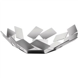 Alessi MT01 Stanza dello Scirocco Cesto A/Inox 18/10 Diseño Moderno Elegante Acero Inoxidable