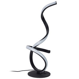 Home Deco Factory Lámpara LED Negra de Diseño