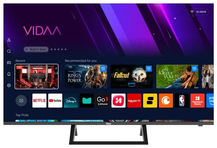 Silelis STV432001 43 pulgadas QLED 4K UHD VidaaOS Silelis STV432001 43 pulgadas QLED 4K UHD VidaaOS
