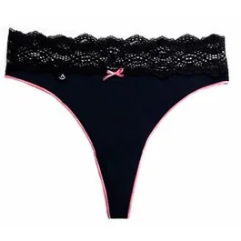 XULA Sophie Black Tanga Talla XL