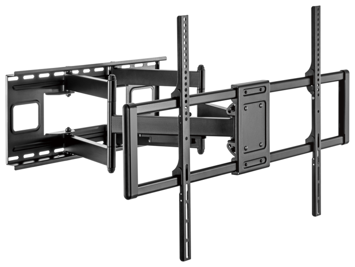 Aisens Soporte Pro Giratorio, Inclinable y Nivelable para TV de 60-120 pulgadas, Negro
