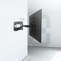 Aisens Soporte Pro Giratorio, Inclinable y Nivelable para TV de 60-120 pulgadas, Negro