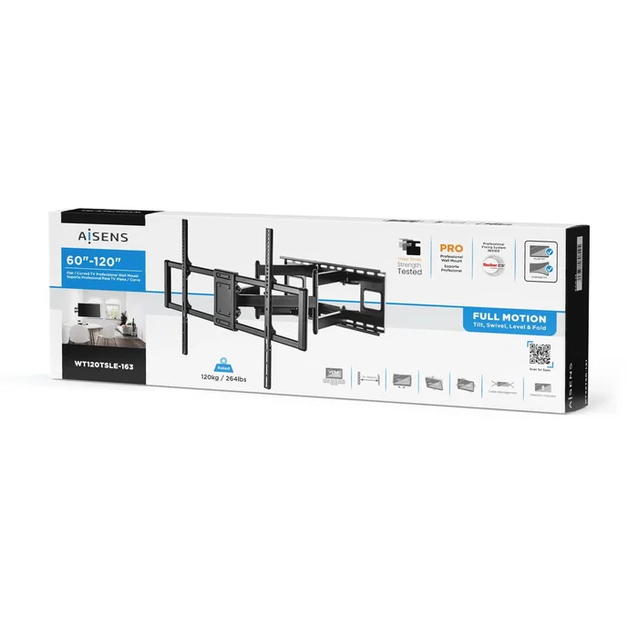 Aisens Soporte de Pared Profesional WT120TSLE-163 para TV de 60-120 pulgadas Aisens Soporte de Pared Profesional WT120TSLE-163 para TV de 60-120 pulgadas