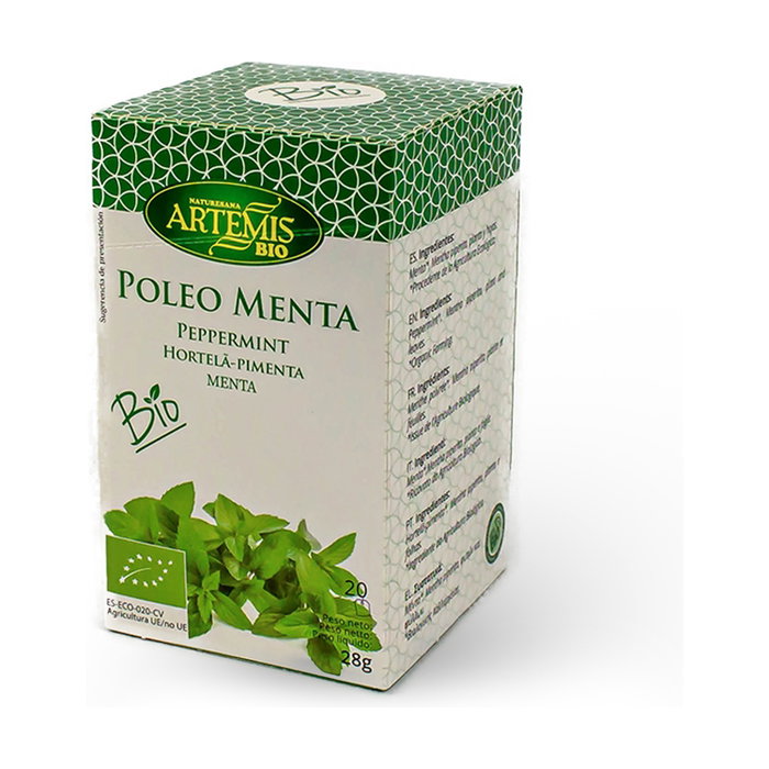ARTEMIS BIO Infusión de Menta Poleo Bio 20 filtros