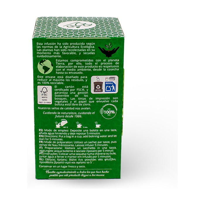 ARTEMIS BIO Infusión de Menta Poleo Bio 20 filtros