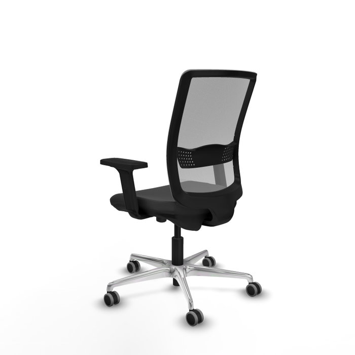 PIQUERAS Y CRESPO Silla de oficina Haches Gris con mecanismo Sincro/Traslack PIQUERAS Y CRESPO Silla de oficina Haches Gris con mecanismo Sincro/Traslack
