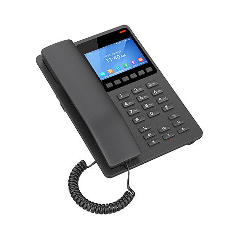 Grandstream GHP631 Teléfono IP Negro con Pantalla LCD 3.5", 2 Líneas y WiFi Grandstream GHP631 Teléfono IP Negro con Pantalla LCD 3.5", 2 Líneas y WiFi