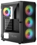 Caja Semitorre ATX Logic PORTOS ARGB Blanco Negro