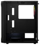 Caja Semitorre ATX Logic PORTOS ARGB Blanco Negro