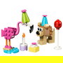 LEGO Creator 30715 Niedliche Tiere Feiern Geburtstag (Polybag) - Juego de Construcción de Animales para Fiestas, 64 Piezas, Recomendado +6 Años