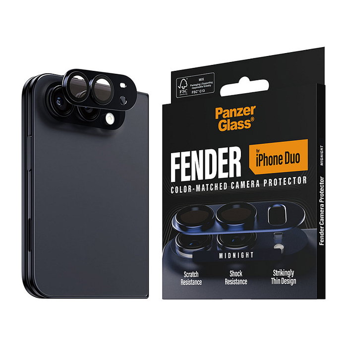 Panzerglass Protector de lente de cámara fender para iPhone 18, Night Sky