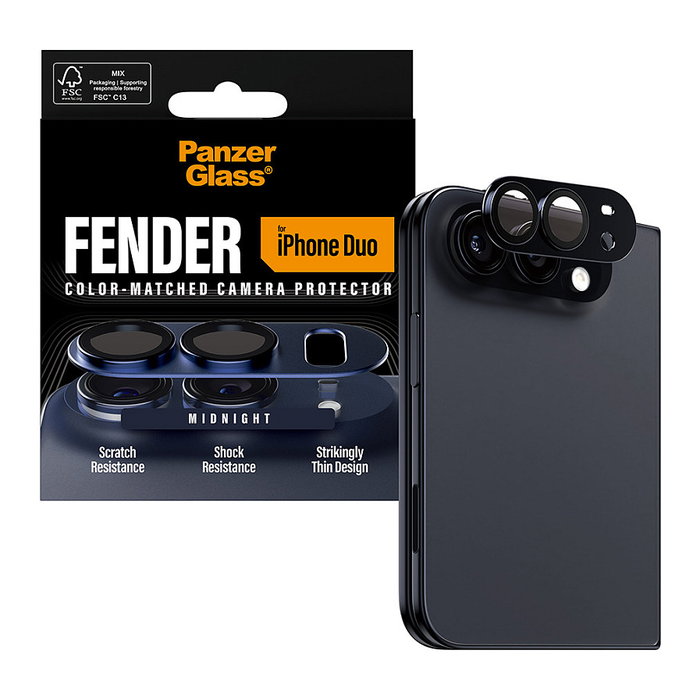 Panzerglass Protector de lente de cámara fender para iPhone 18, Night Sky
