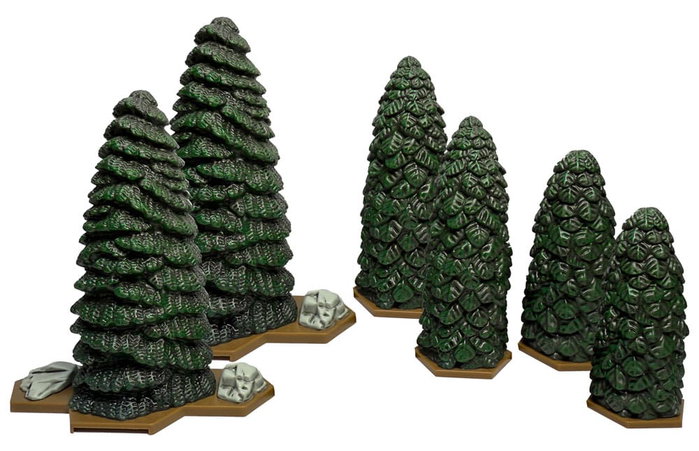 Renegade Heroscape expansión del terreno Forests of Valhalla *Edición Inglés*