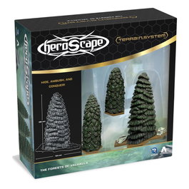 Renegade Heroscape expansión del terreno Forests of Valhalla *Edición Inglés*