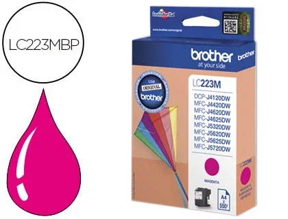 Brother Cartucho de Tinta Original LC223MBP Magenta