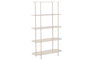 DKD Home Decor Estantería Urban Cream 30 x 150 x 90 cm 5 Estantes Hierro Desmontable