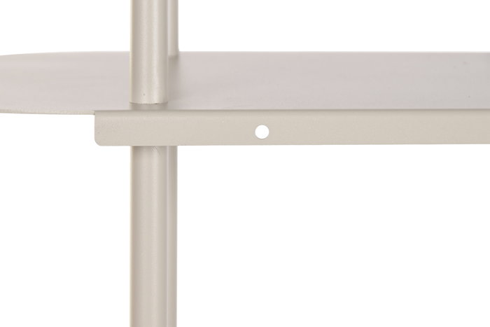 DKD Home Decor Estantería Urban Cream 30 x 150 x 90 cm 5 Estantes Hierro Desmontable