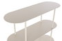 DKD Home Decor Estantería Urban Cream 30 x 150 x 90 cm 5 Estantes Hierro Desmontable