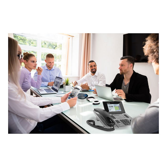 AGFEO ST 56 IP SENSORfon, Teléfono IP con Sensor, Color Plata