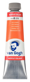 Van Gogh Anaranjado Azo 276 Acrílico Tubo 40 ml