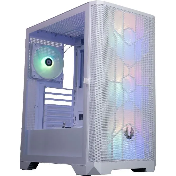 Caja Semitorre ATX BitFenix Nova Mesh SE TG Blanco Negro Caja Semitorre ATX BitFenix Nova Mesh SE TG Blanco Negro