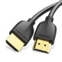 Vention Cable HDMI 2.0 4K 60Hz HDR 2 Metros Macho-Macho Negro para Portátil, TV, Consola, Monitor