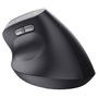 Trust TM-270 Ratón Ergonómico Vertical Inalámbrico Recargable 2400 DPI Negro