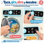 Jugatoys Lavadora con centrifugado, luces y sonidos